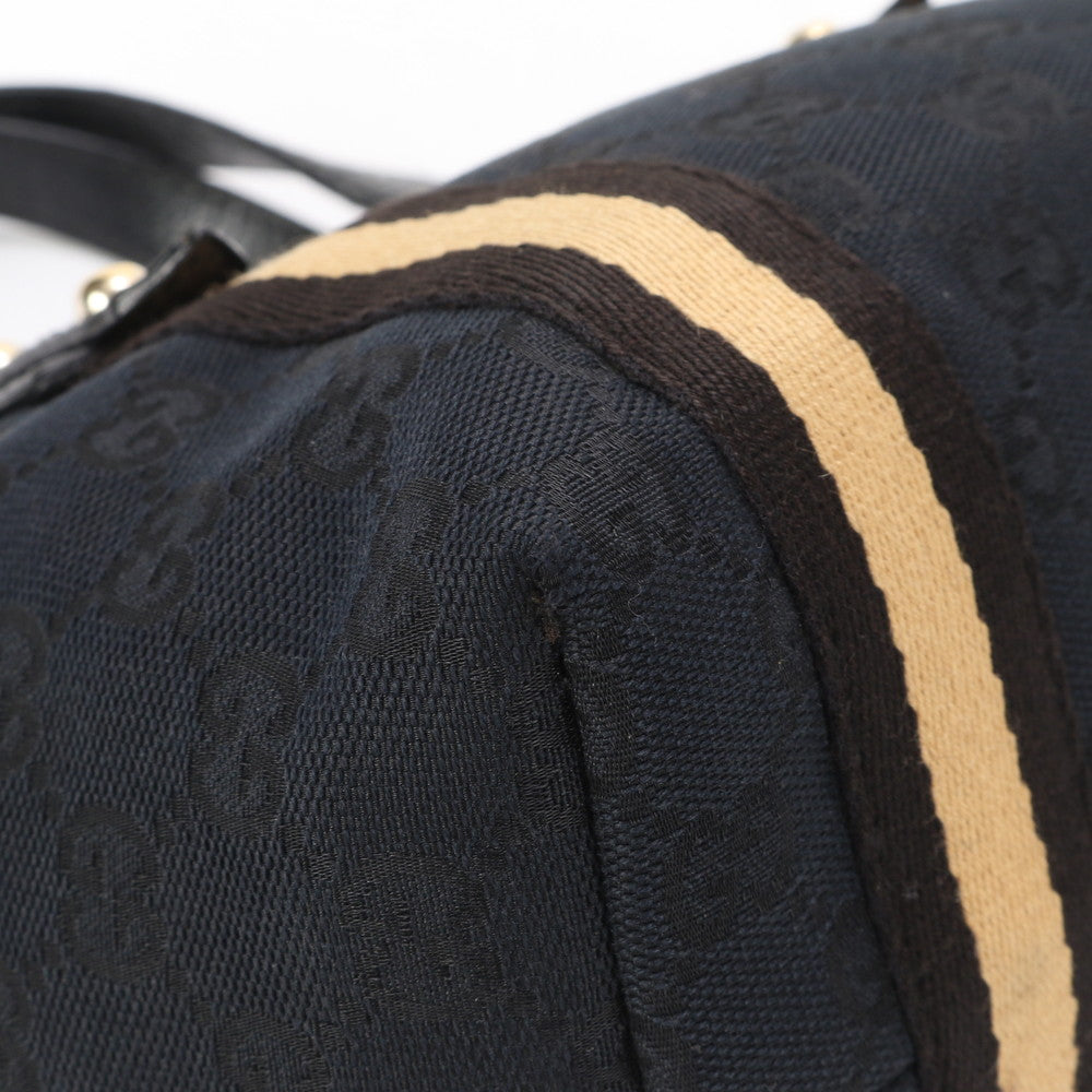 GUCCI Handbag 139261 GG canvas black GG canvas