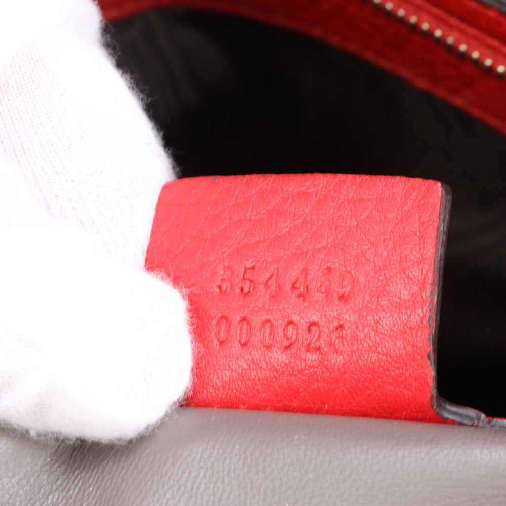 GUCCI Handbag 354469 leather Red Handbag