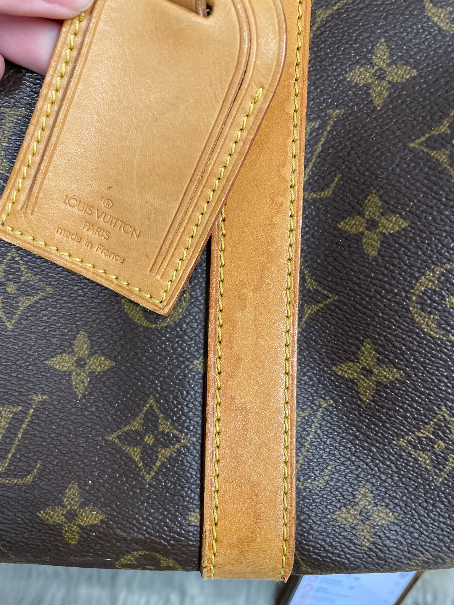 Duffle And Weekender Luxury Designer By Louis Vuitton, Size: Large