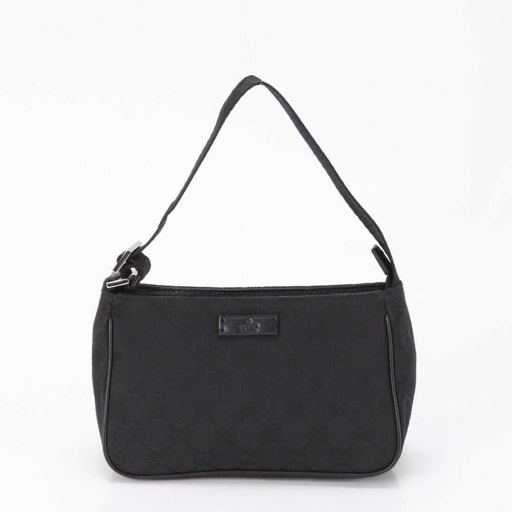 GUCCI Handbag 106644 GG canvas black Handbag GG canvas