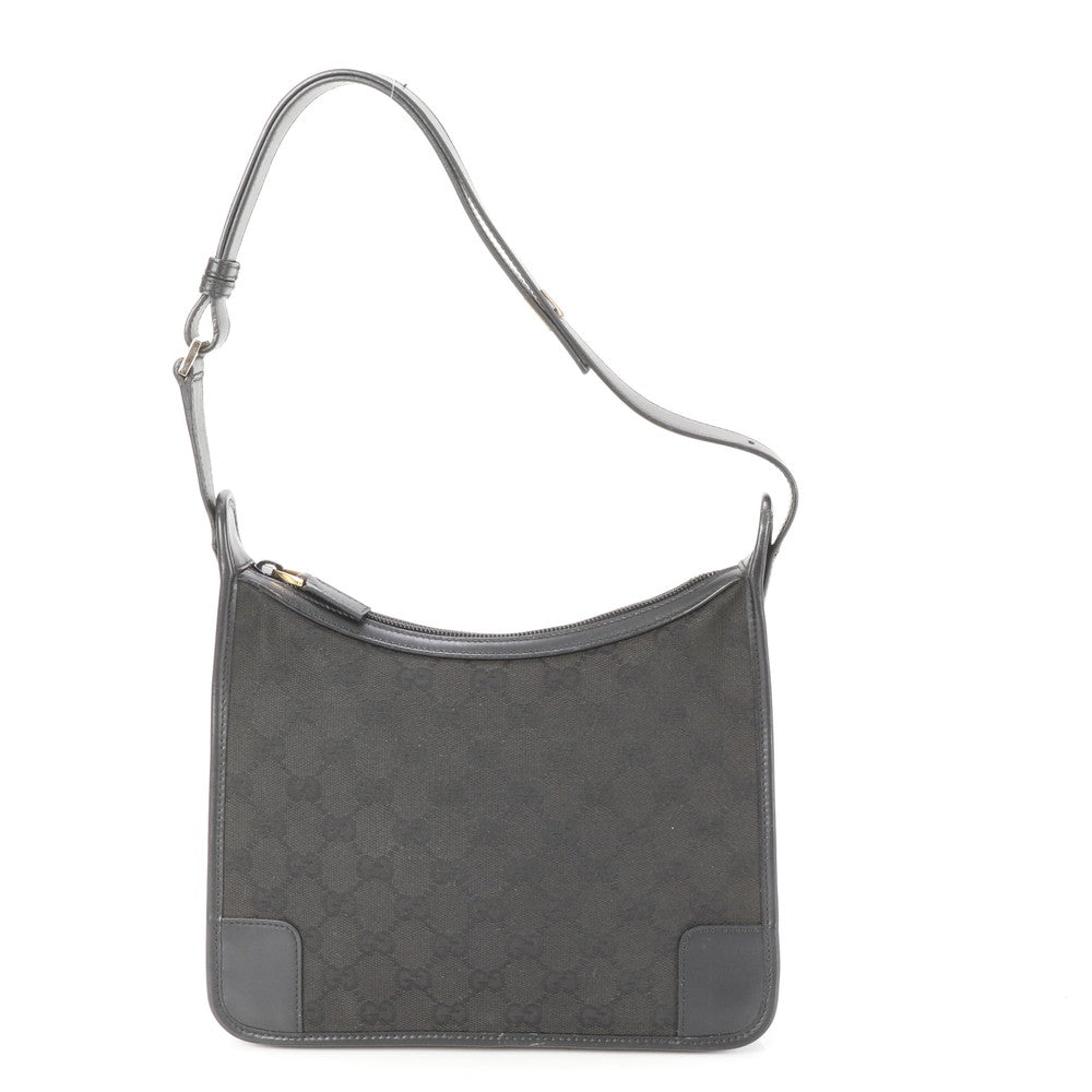 GUCCI Shoulder Bag 001 4206 GG canvas black Sling bag GG canvas
