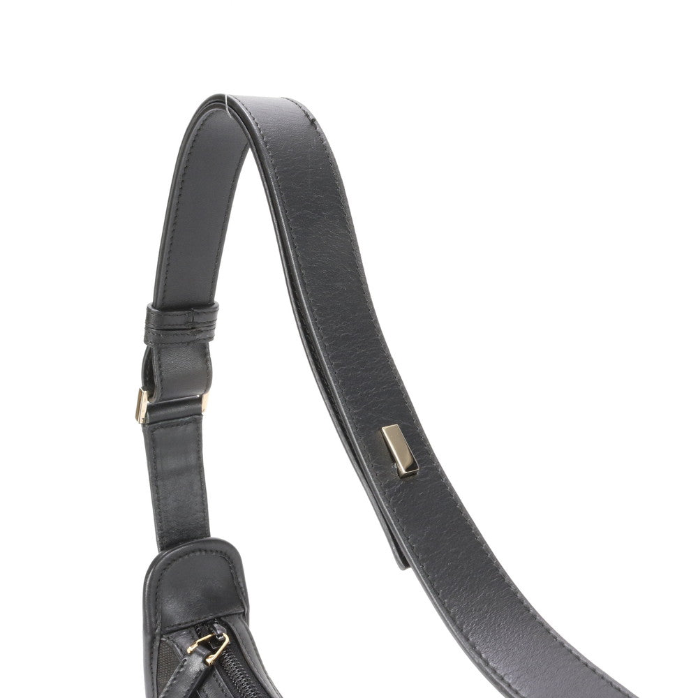 GUCCI Shoulder Bag 001 4206 GG canvas black Sling bag GG canvas