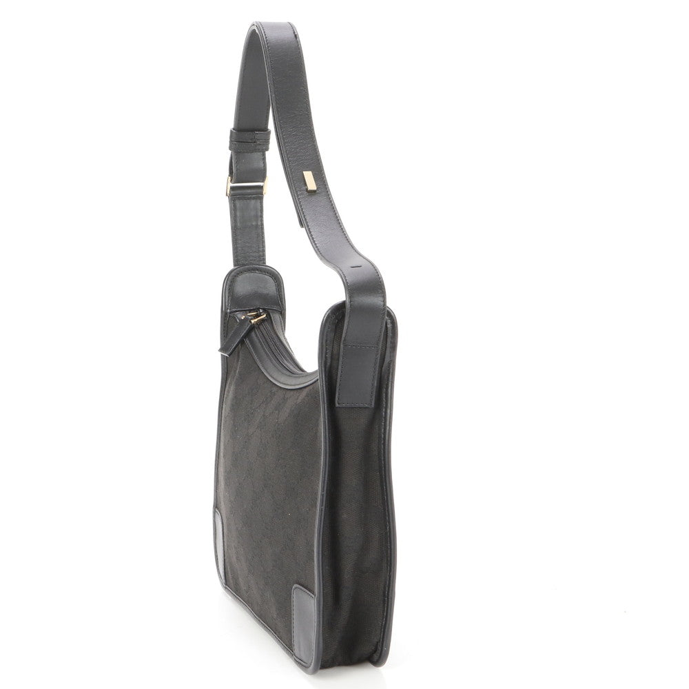 GUCCI Shoulder Bag 001 4206 GG canvas black Sling bag GG canvas