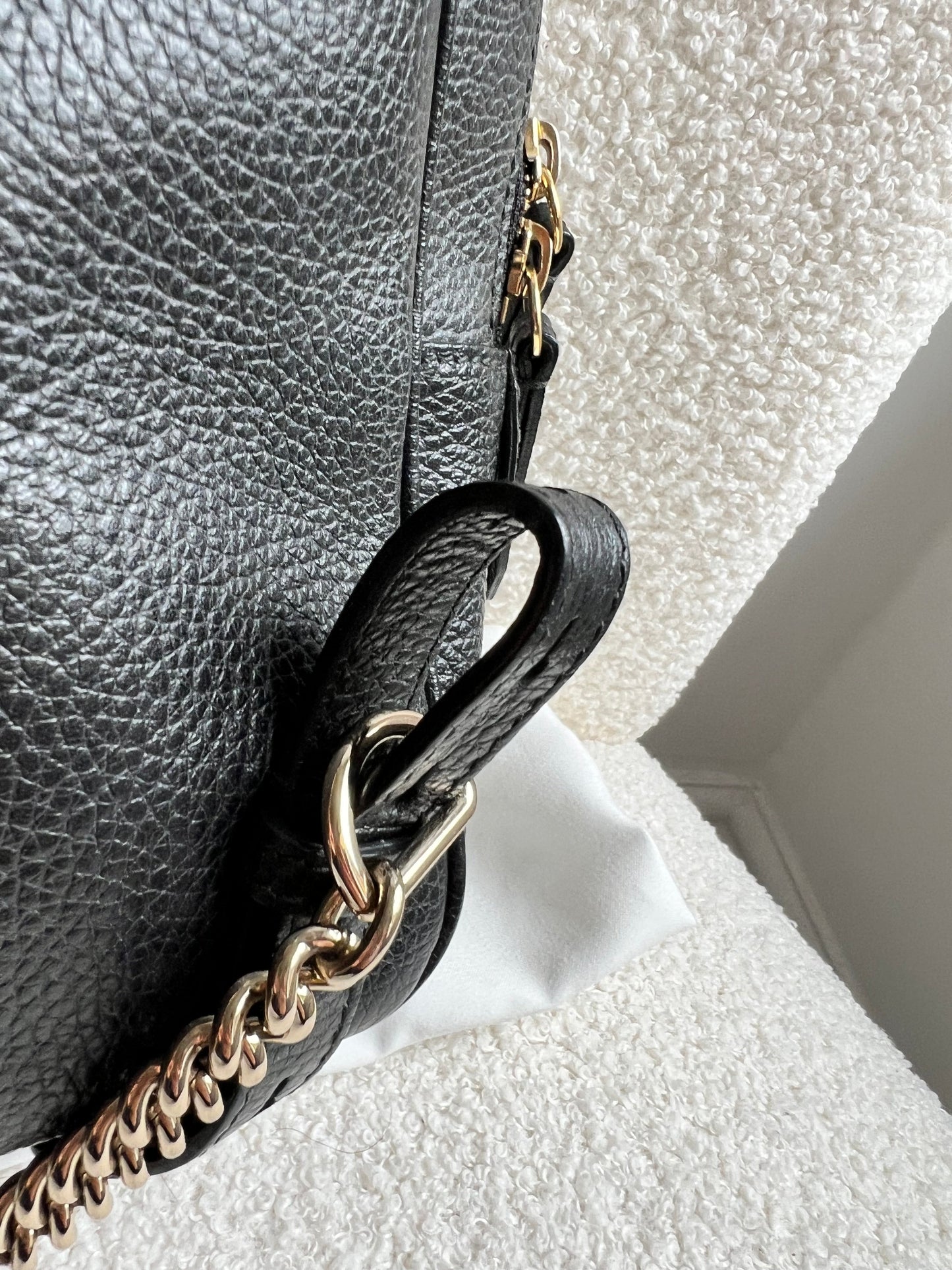 Gucci GG Black Soho Backpack