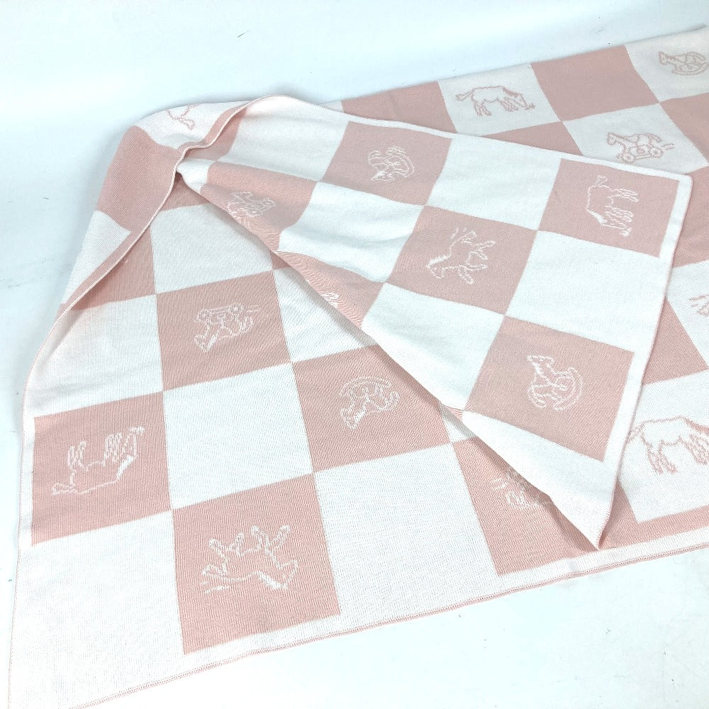 HERMES cotton pink horse cheval Adada