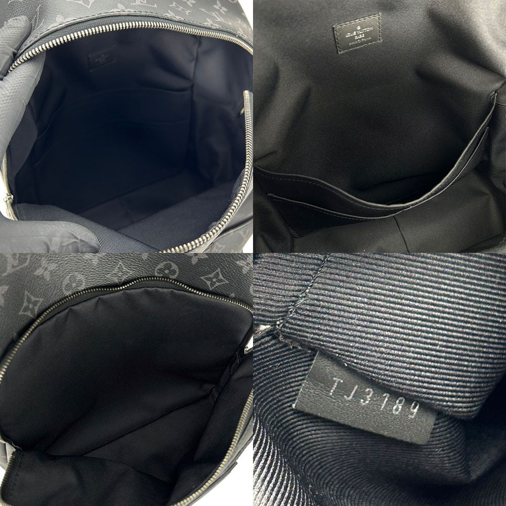 LOUIS VUITTON Backpack M43186 Monogram black Monogram Eclipse Apollo Bag mens Used