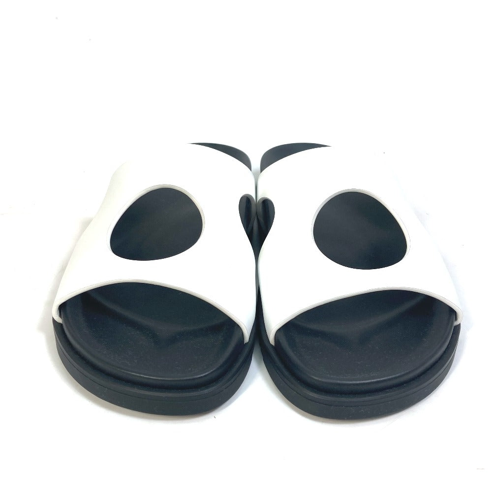 HERMES Sandals leather white edit Women 37 Used