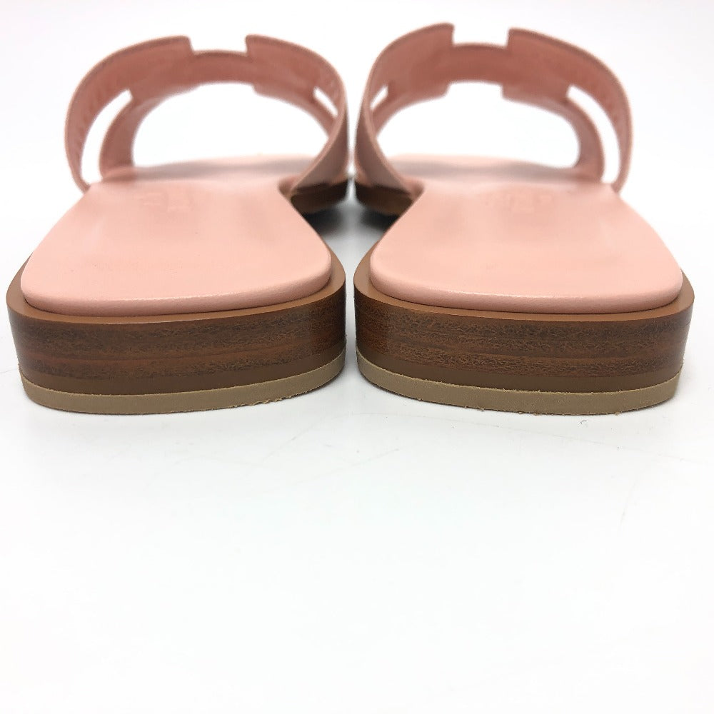 HERMES Sandals Epsom pink Oran Women 36 Used