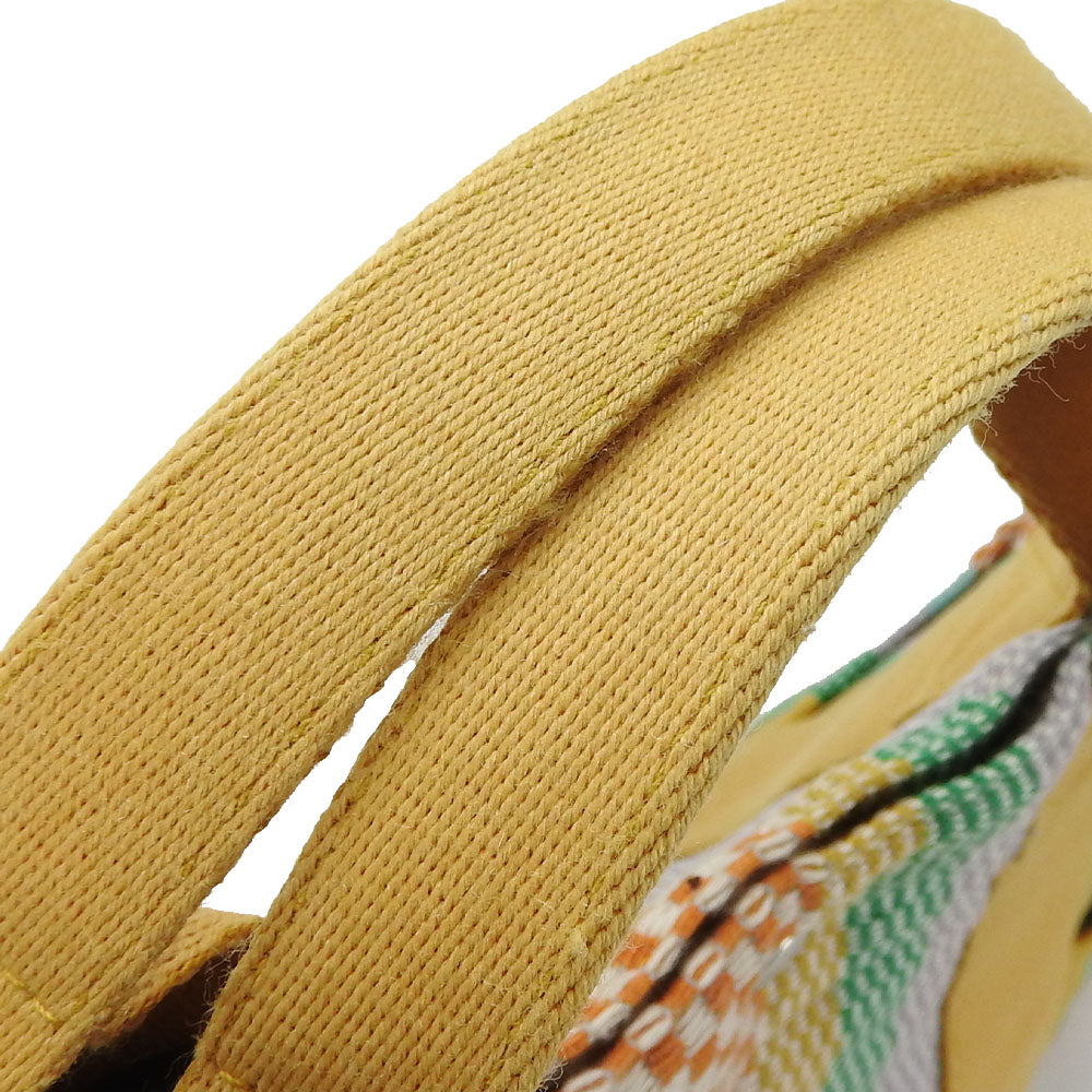HERMES Handbag canvas multicolor Fool Toe Tote MM Women Used