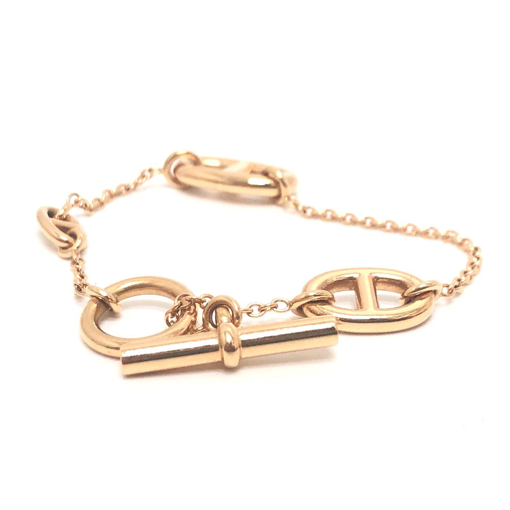 HERMES bracelet 18K Pink Gold gold Chene Dunkle Farandole Women Used