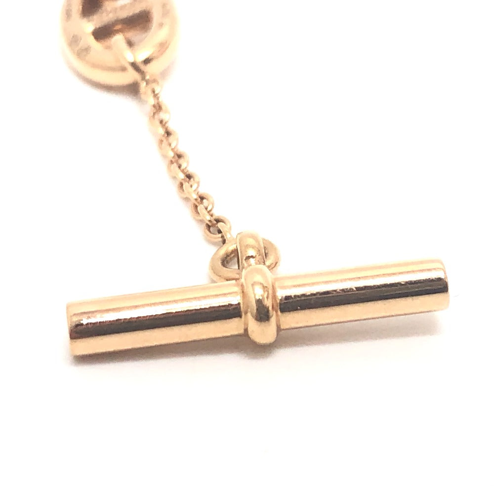 HERMES bracelet 18K Pink Gold gold Chene Dunkle Farandole Women Used