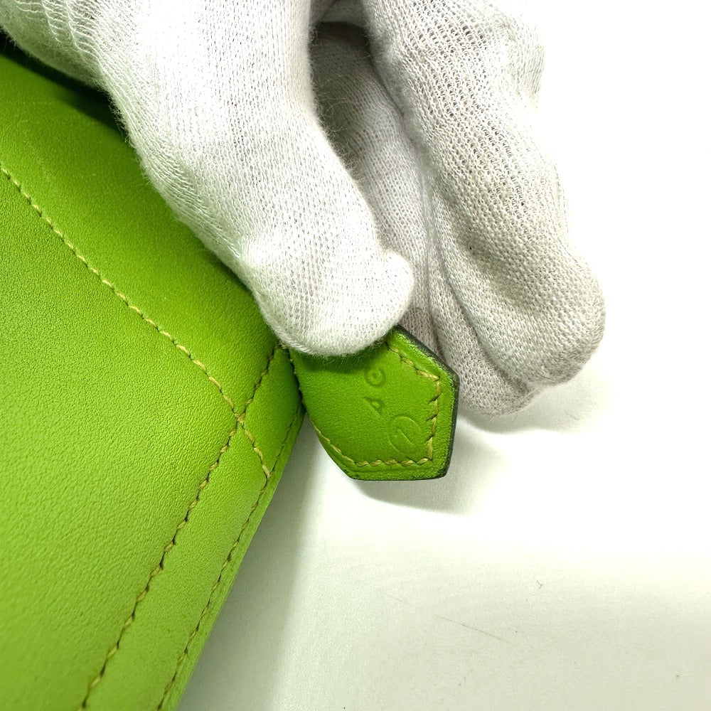 HERMES Handbag Vogarribar green Bored 37 Women Used