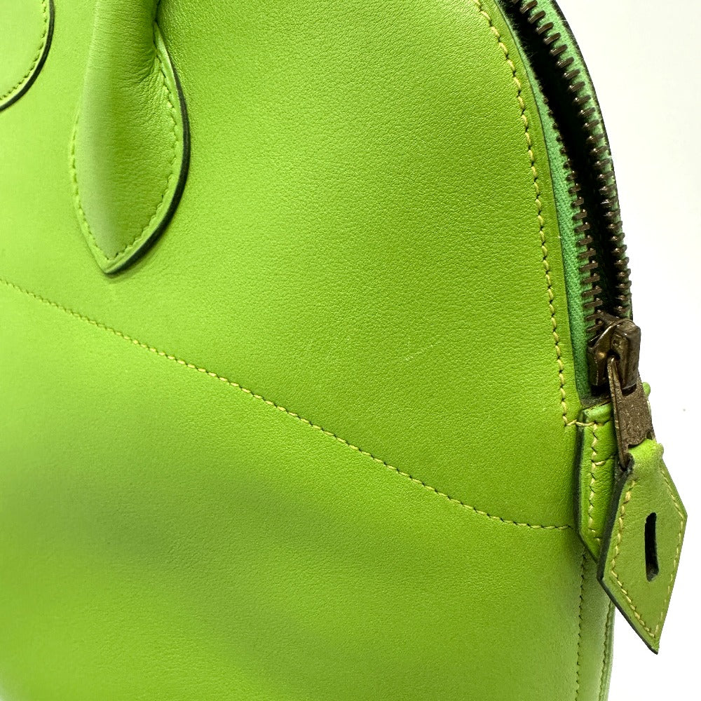 HERMES Handbag Vogarribar green Bored 37 Women Used