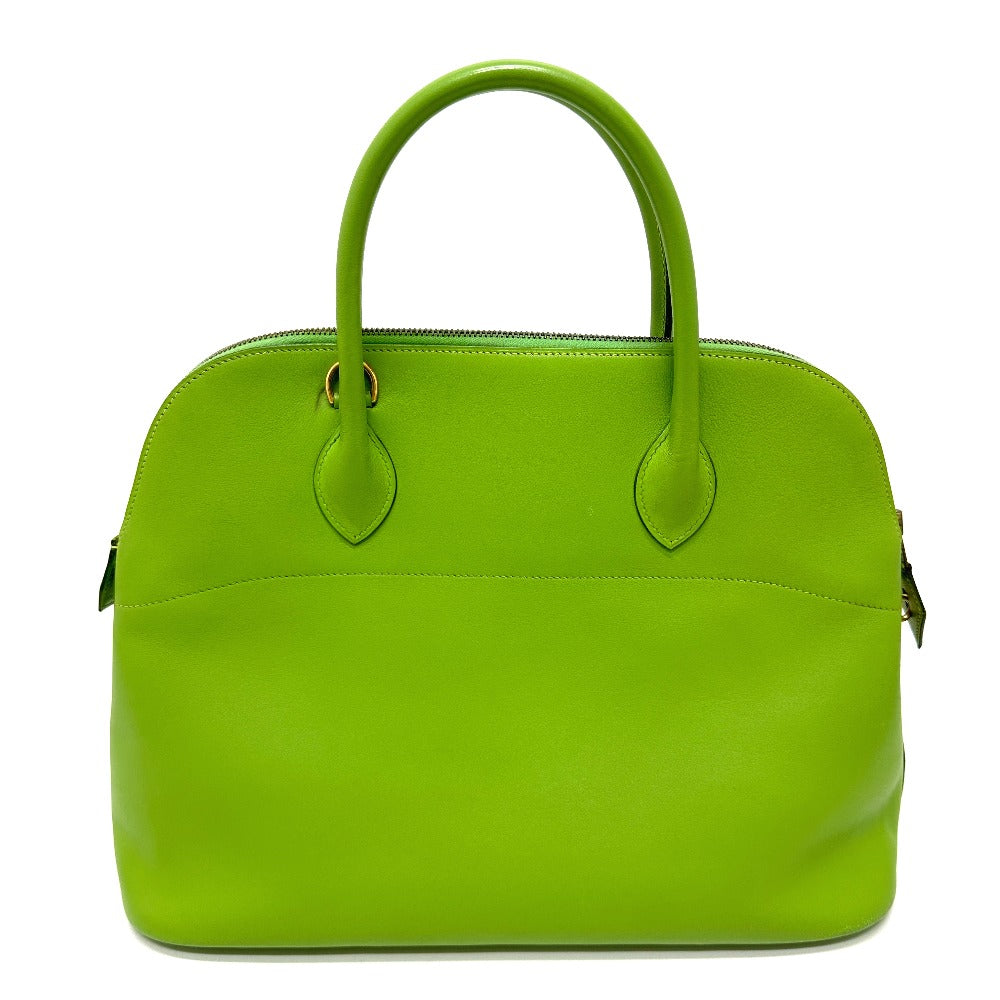 HERMES Handbag Vogarribar green Bored 37 Women Used