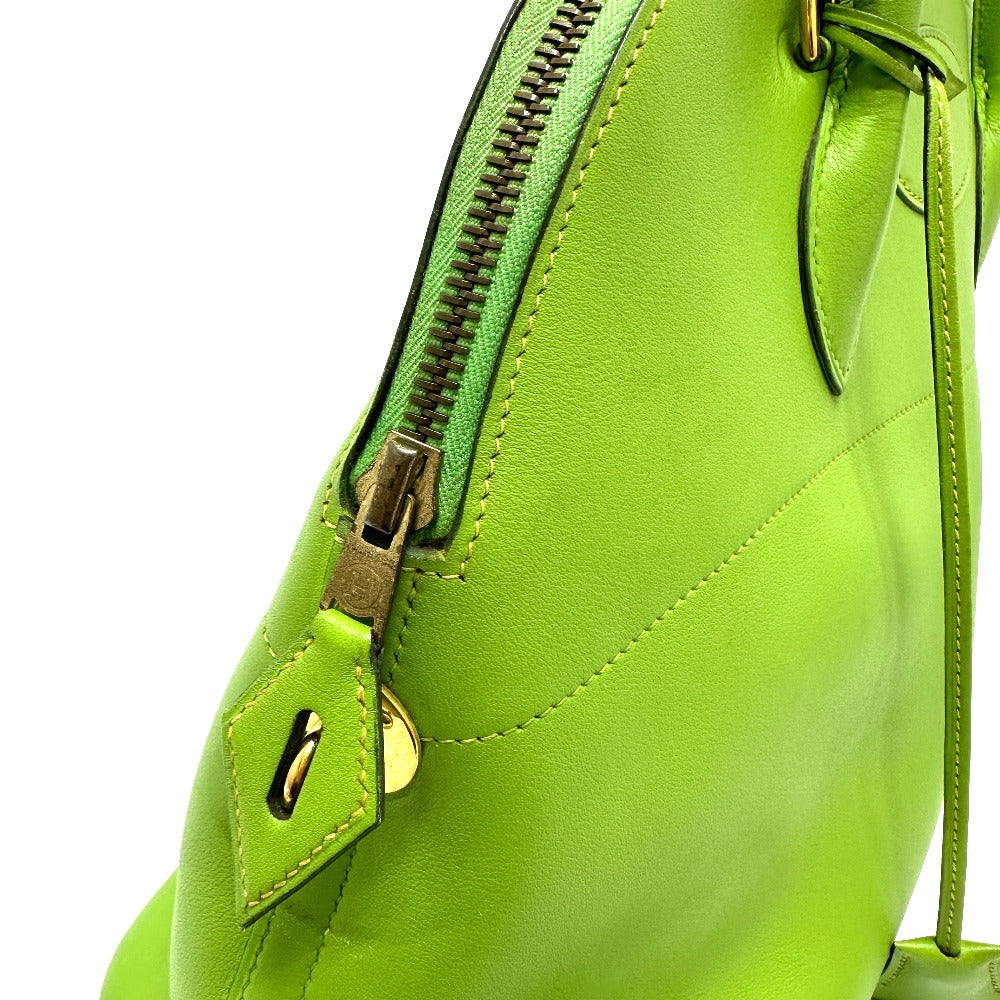 HERMES Handbag Vogarribar green Bored 37 Women Used
