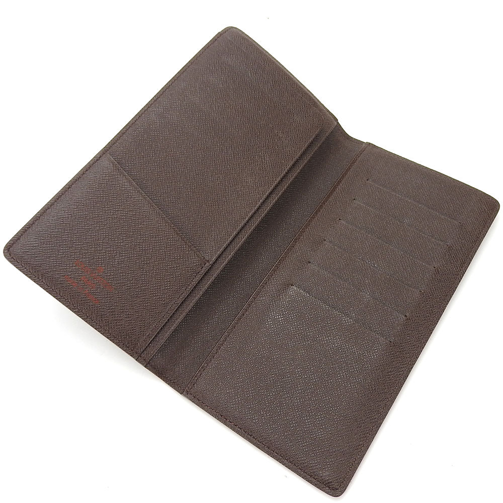 LOUIS VUITTON Bill Compartment N61823 Damier Brown Porto Barrut Cult Credit
