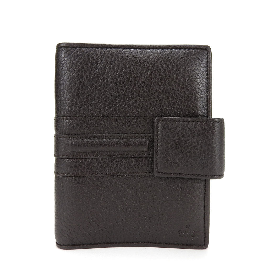 GUCCI System organizer 245821 leather Dark brown unisex(Unisex) Used