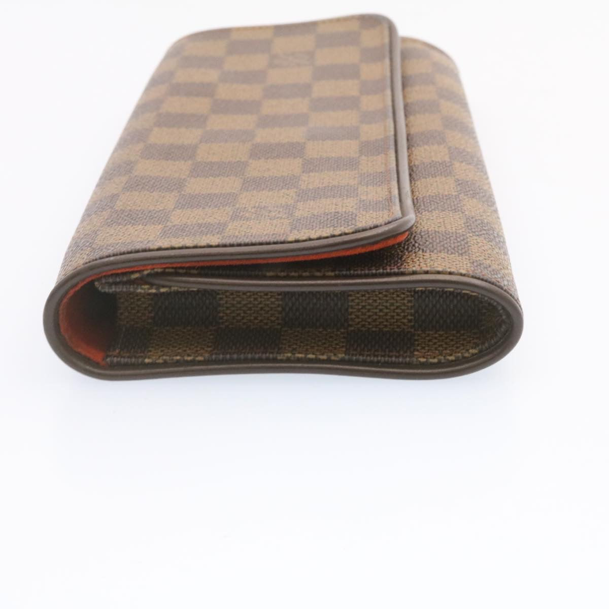 LOUIS VUITTON Damier Ebene Pochette Twin GM Shoulder Bag N51851 LV Auth 24679A