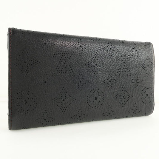 Louis Vuitton Black Leather Amelia wallet accessories