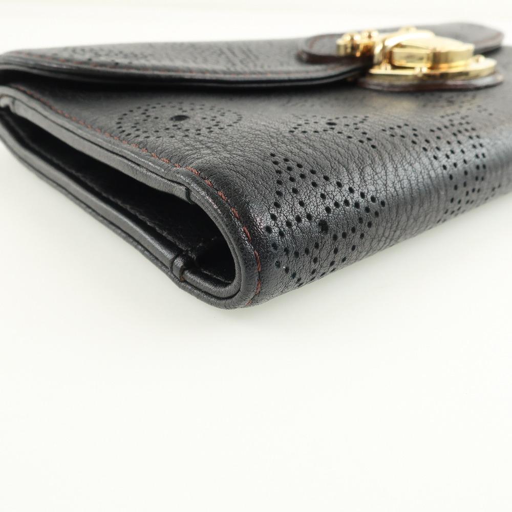 Louis Vuitton Black Leather Amelia wallet accessories
