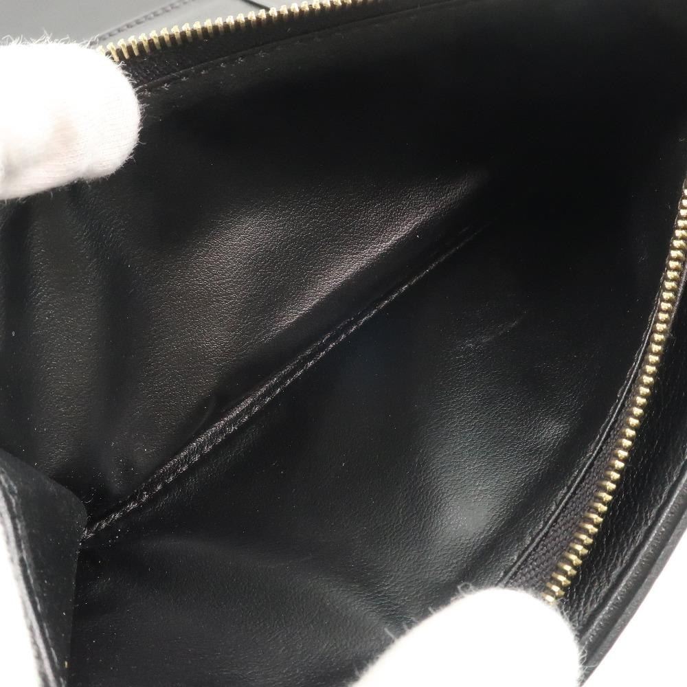 Louis Vuitton Black Leather Amelia wallet accessories