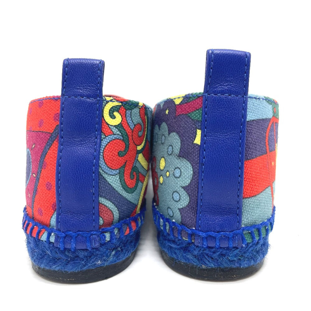 HERMES Slip-on cotton multicolor Espadrille Women 35 Used