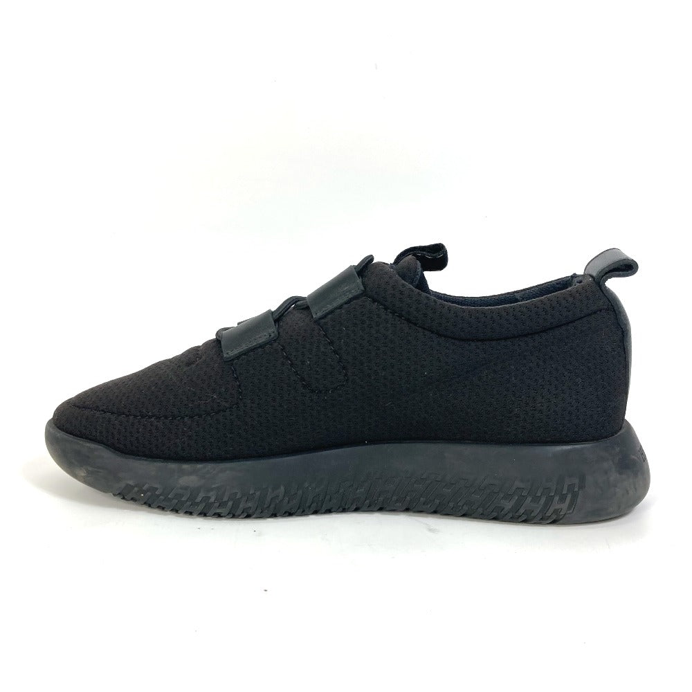 HERMES sneakers Mesh / leather black mesh Women 37 Used
