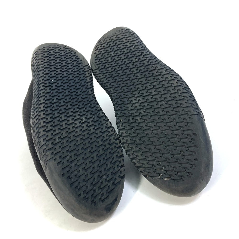 HERMES sneakers Mesh / leather black mesh Women 37 Used