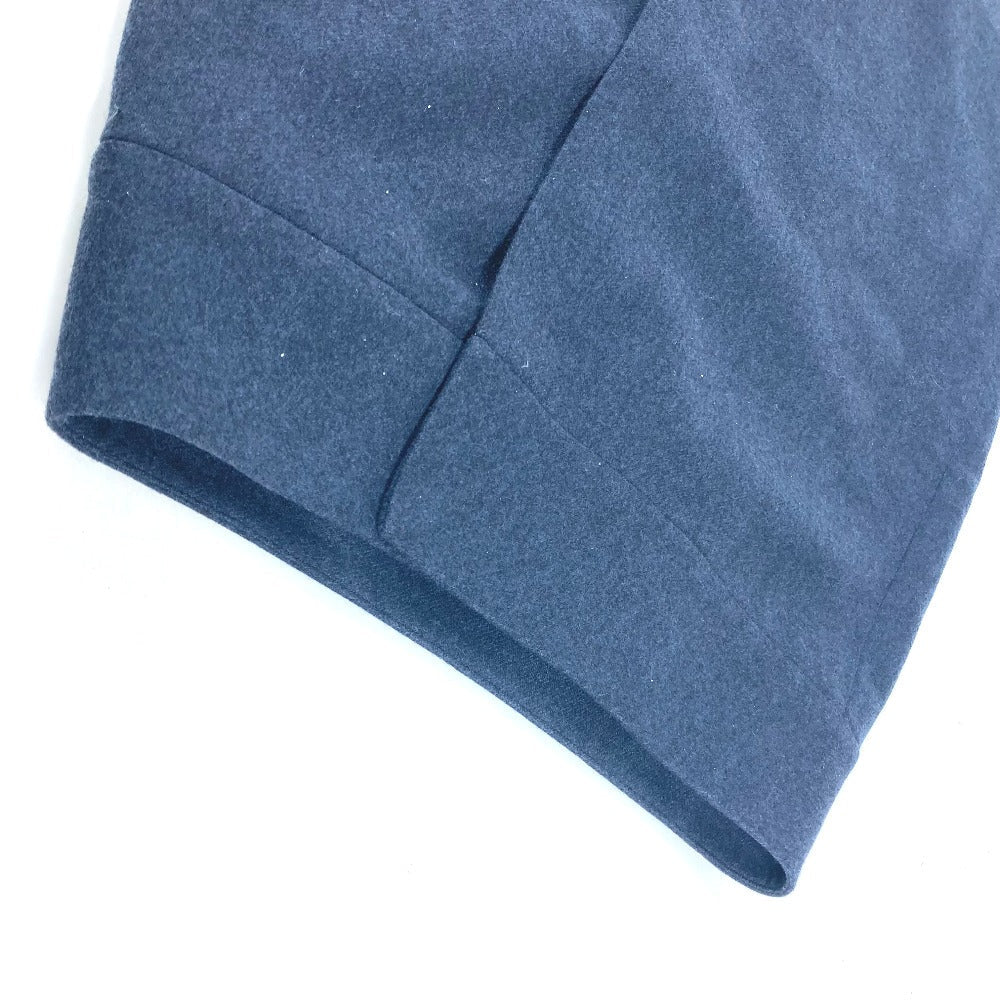 HERMES skirt wool Navy Plain Women 34 Used
