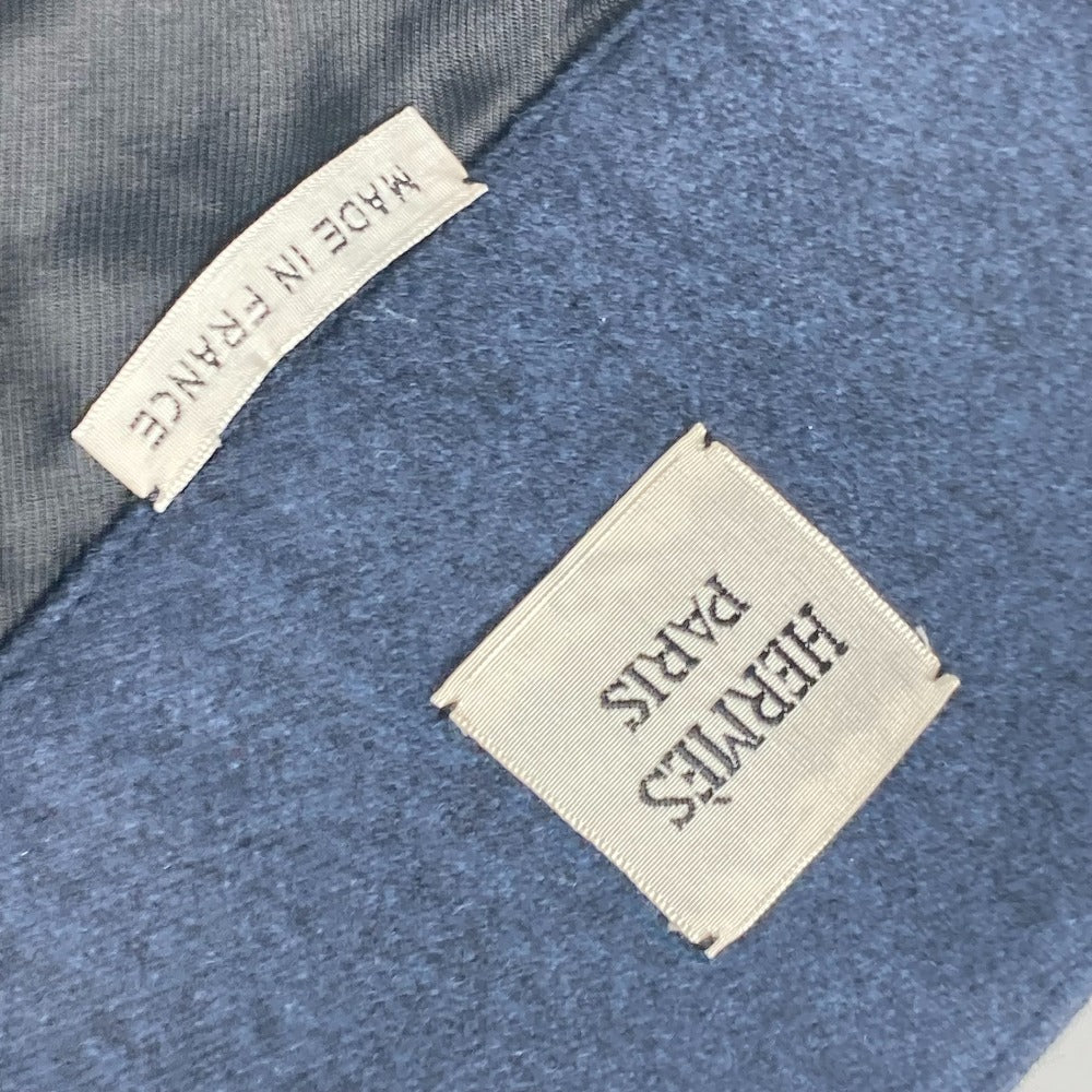 HERMES skirt wool Navy Plain Women 34 Used