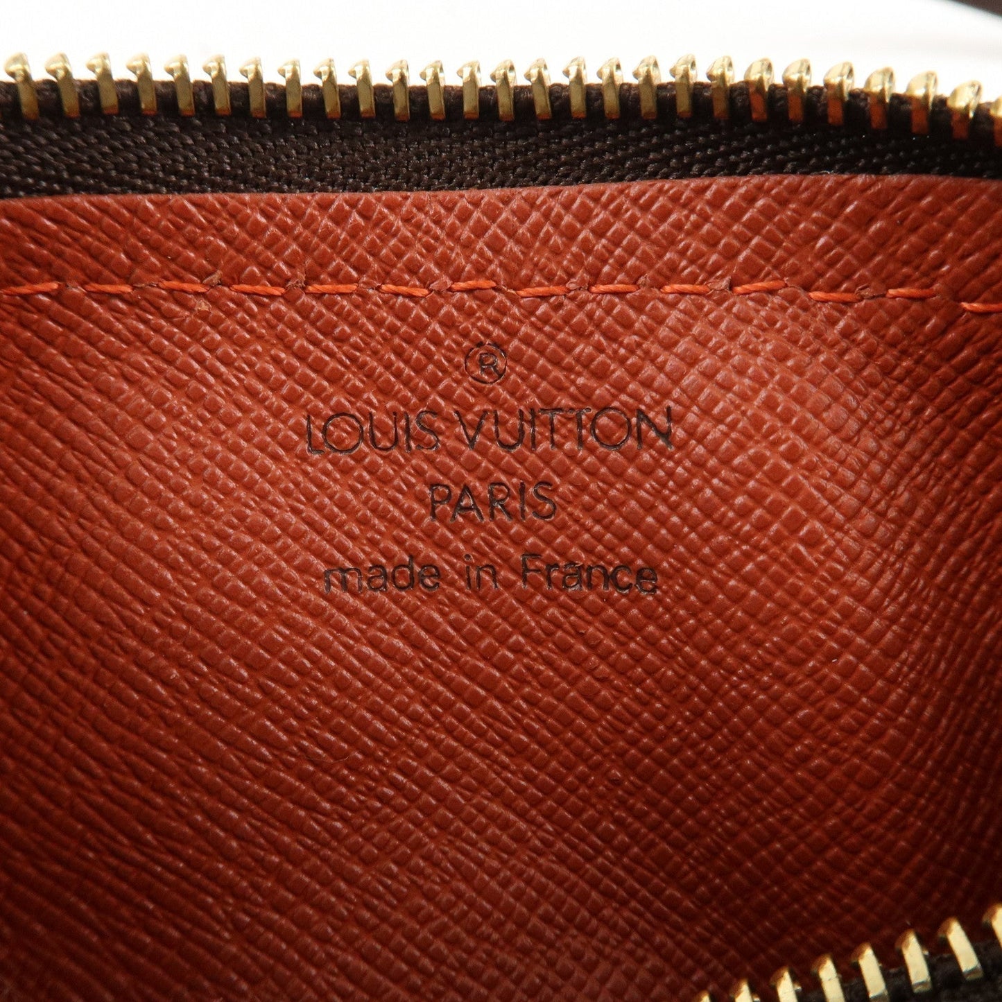Authe Louis Vuitton Damier Papillon 30 Hand Bag & Pouch Brown N51303