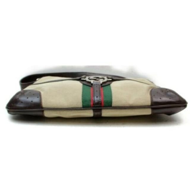 Gucci Reins Britt Hobo And Single Strap Top Handle Equestrian Accents Khaki And Brown W Redgreen Lea