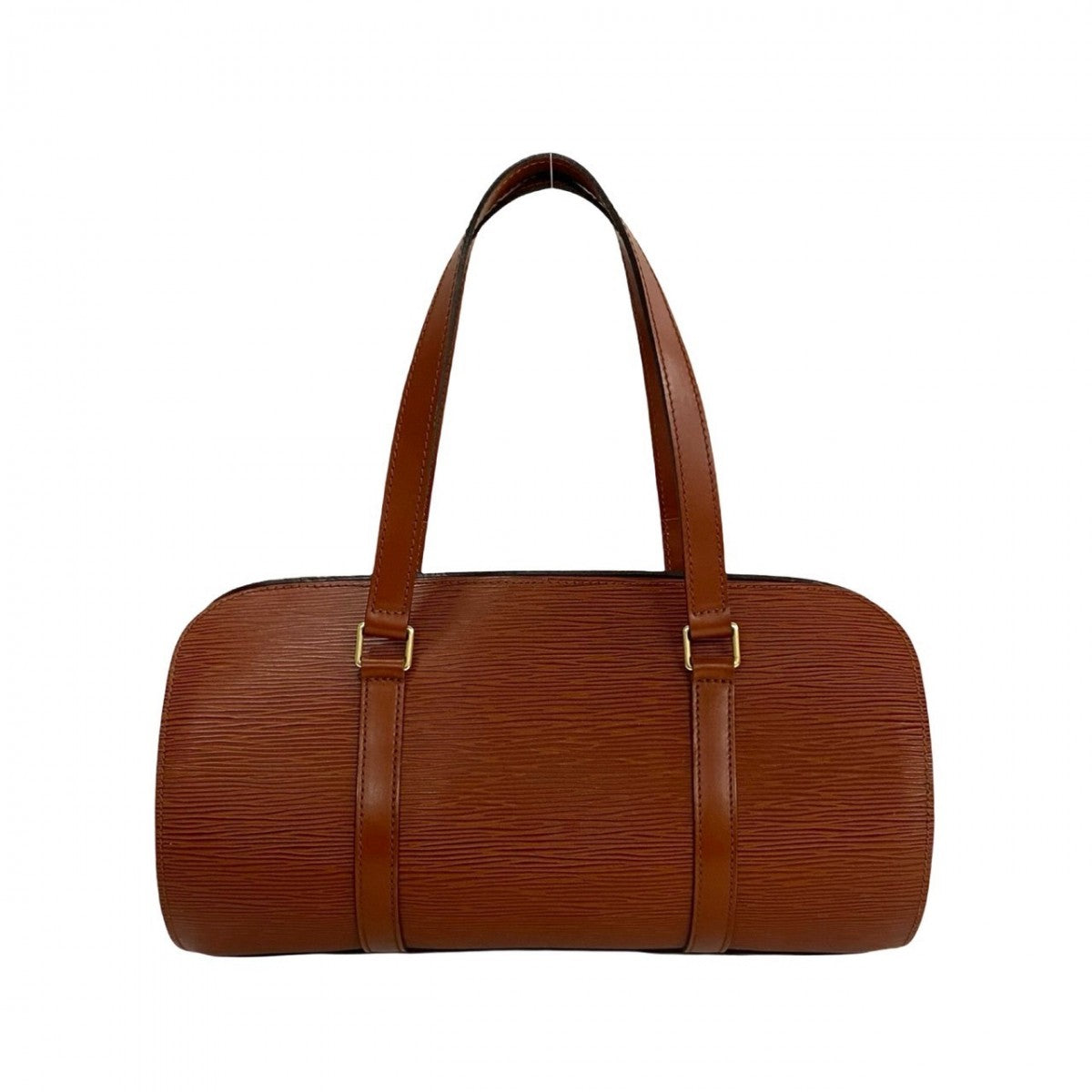 LOUIS VUITTON Handbag Epi Leather Brown Epi Suflo Women Used
