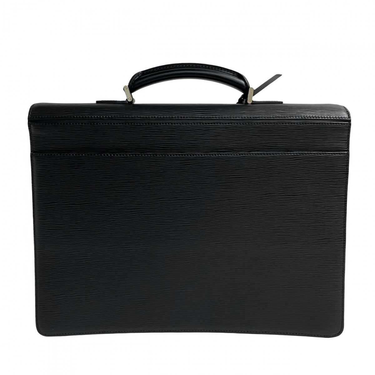 LOUIS VUITTON Business bag leather black Epi Laguito mens Used