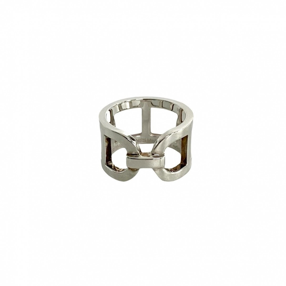 HERMES Ring Silver925 Silver Eva - Chene Dunkle 48