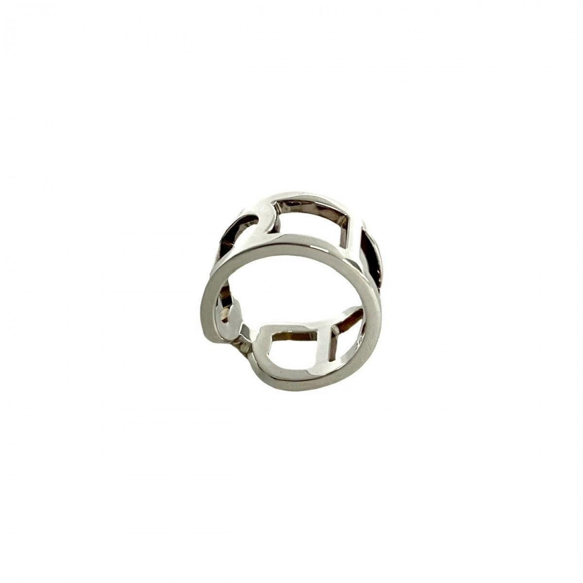HERMES Ring Silver925 Silver Eva - Chene Dunkle 48