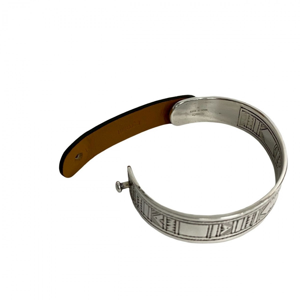 HERMES bracelet Silver925 Silver Tuareg bangle