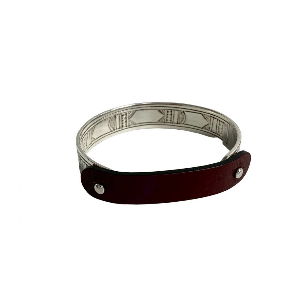 HERMES bracelet Silver925 Silver Tuareg bangle