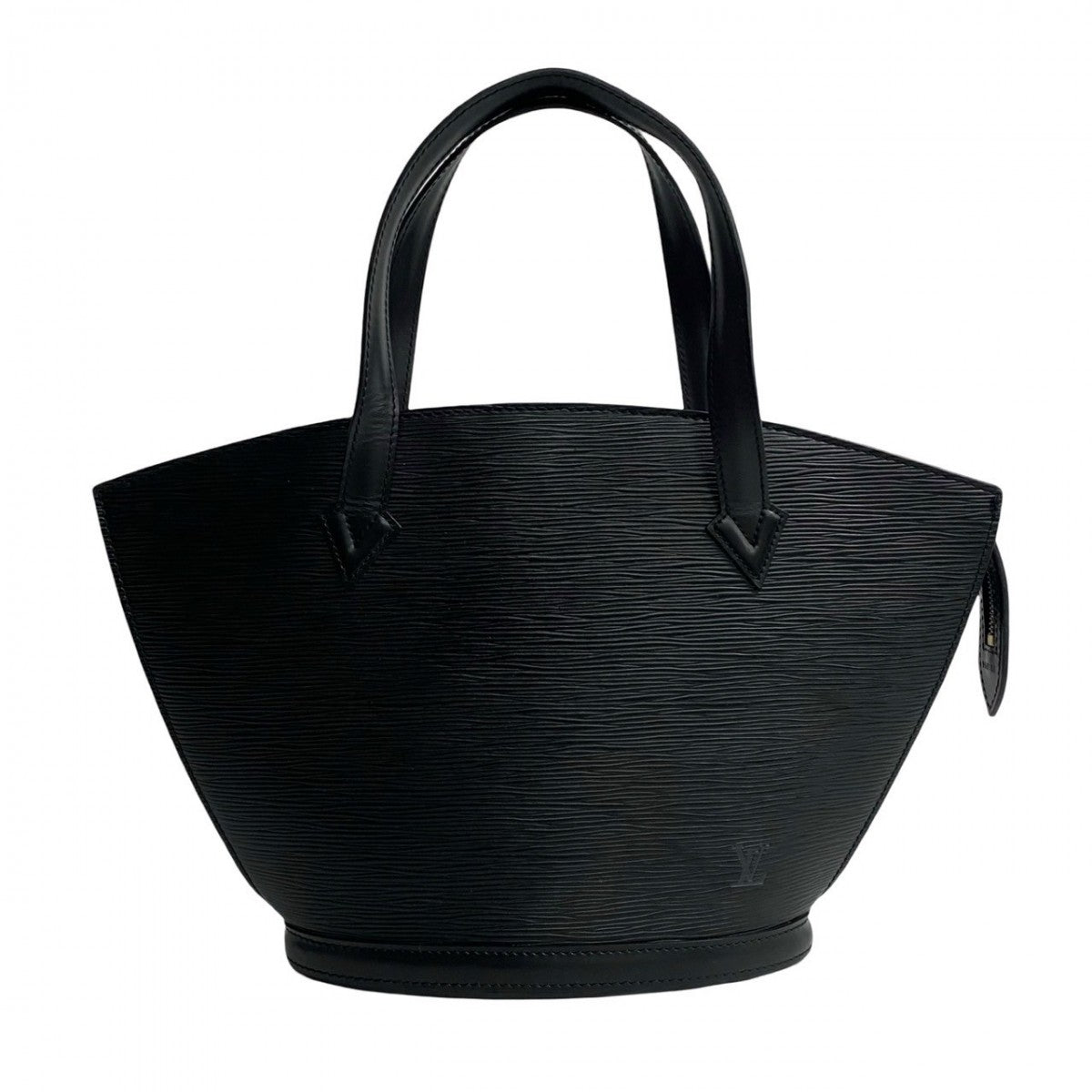 LOUIS VUITTON Handbag leather black Epi Sun jack