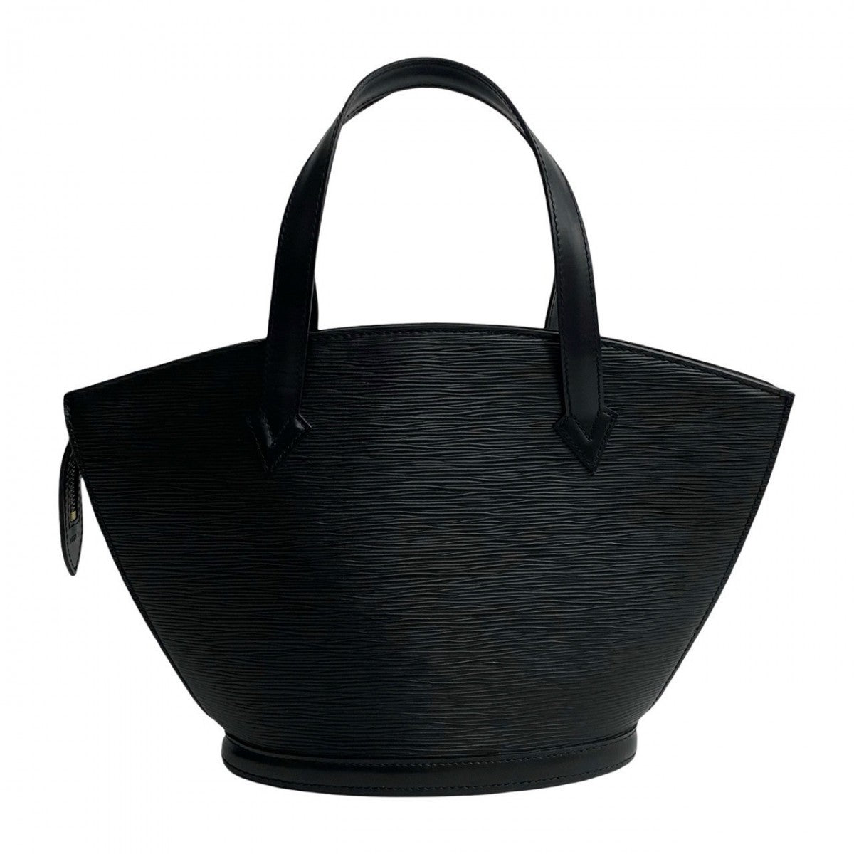 LOUIS VUITTON Handbag leather black Epi Sun jack