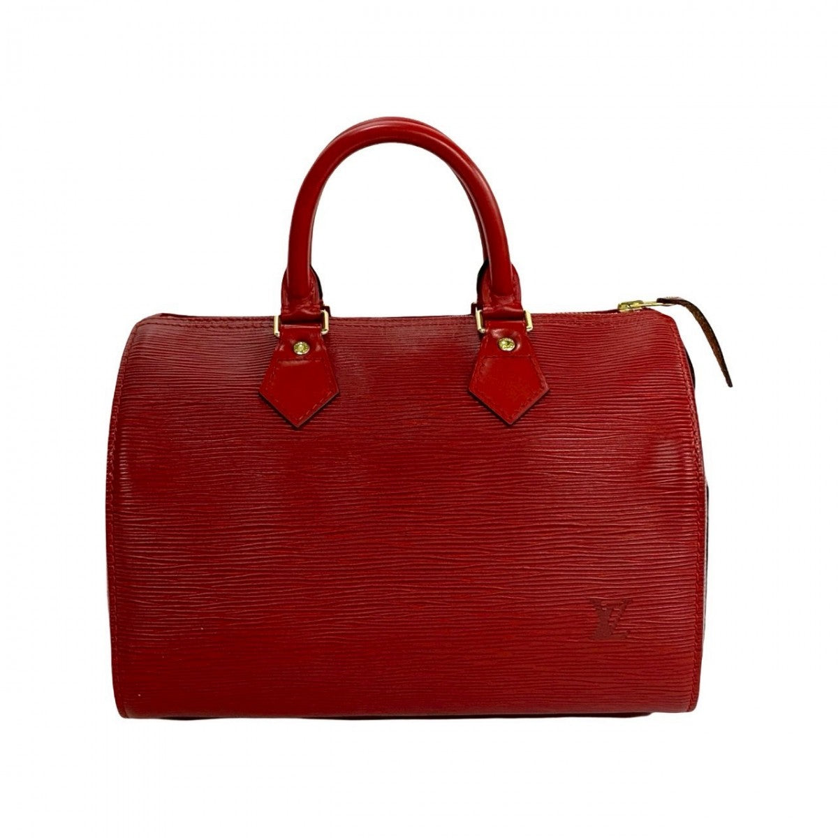 LOUIS VUITTON Handbag Epi Leather Red Epi Speedy 25