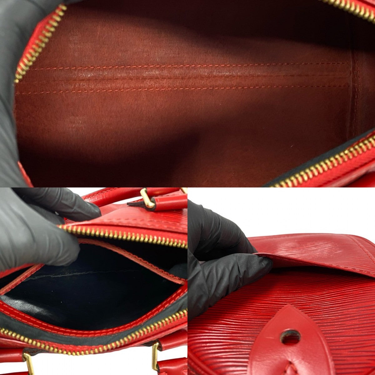 LOUIS VUITTON Handbag Epi Leather Red Epi Speedy 25