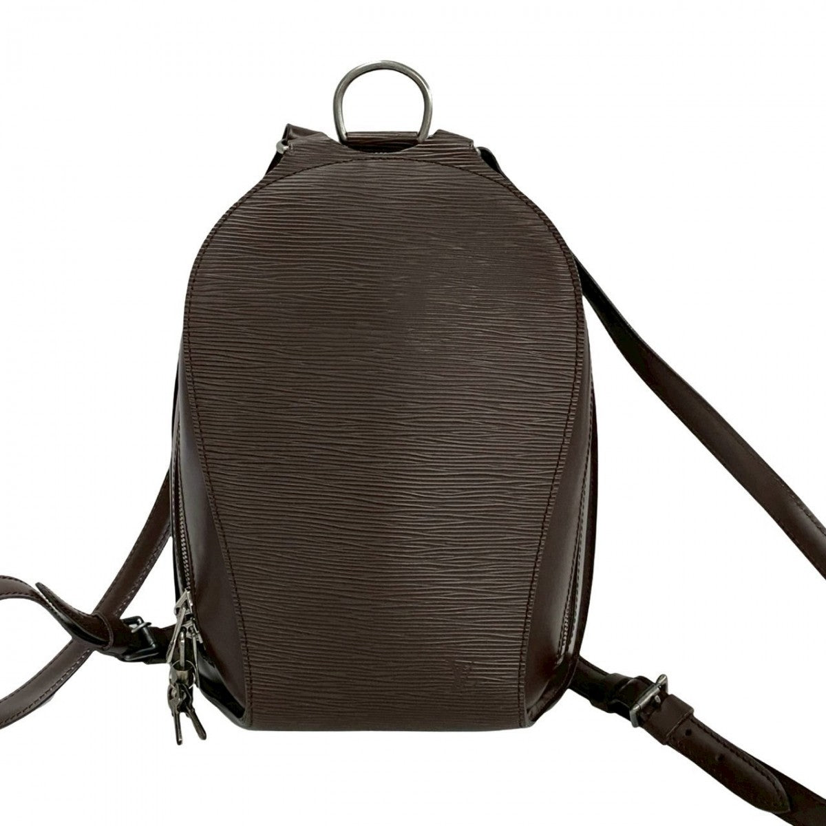 LOUIS VUITTON Backpack Epi Leather Brown Epi Mabillon