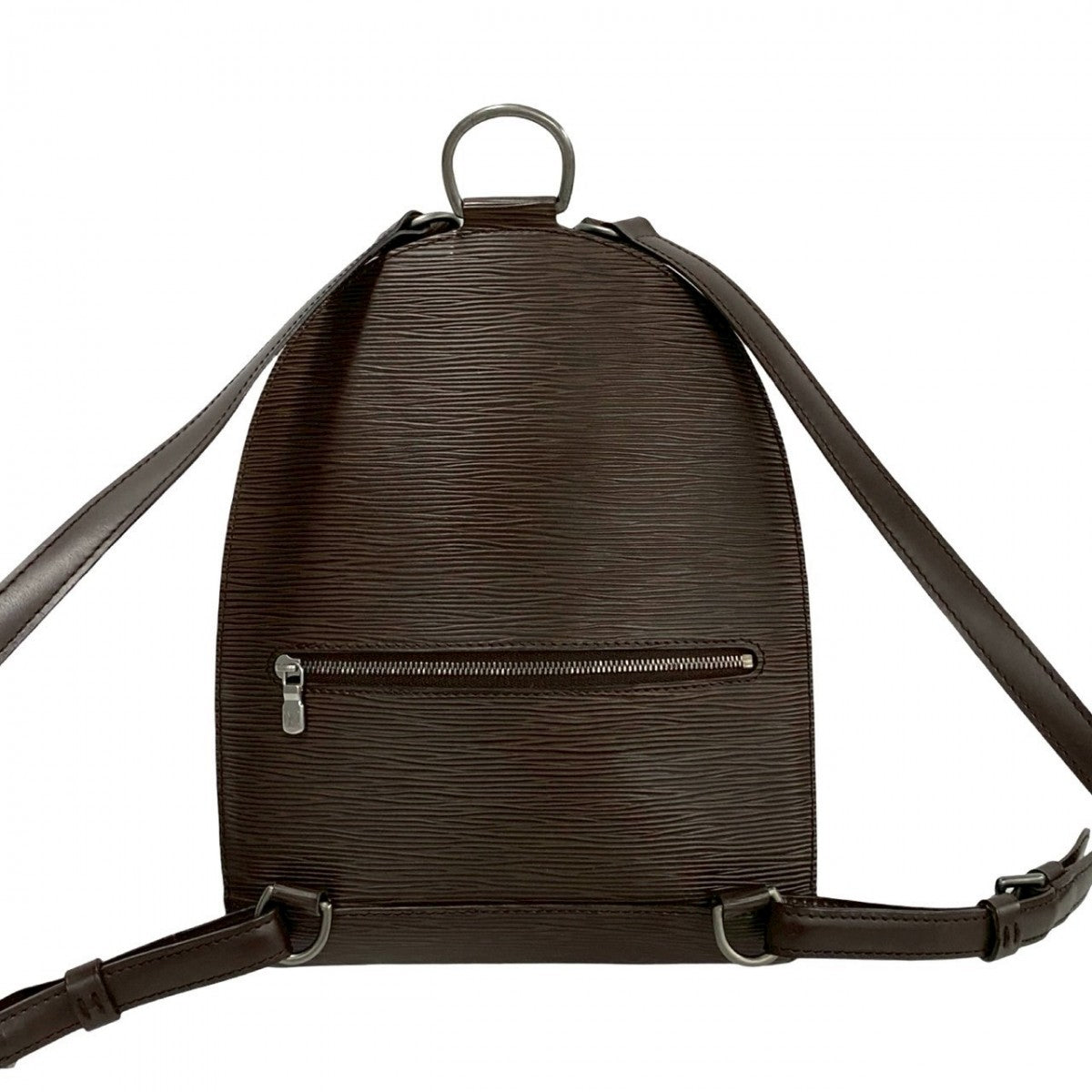LOUIS VUITTON Backpack Epi Leather Brown Epi Mabillon