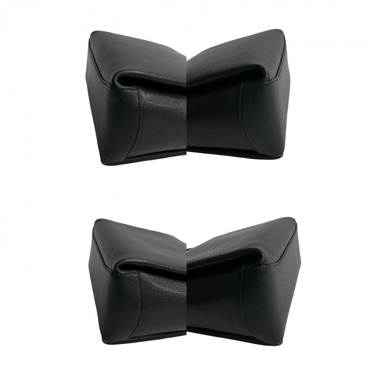 GUCCI Handbag leather black Bamboo