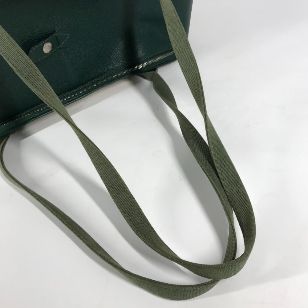 HERMES Shoulder Bag Leather , Leather/Coated Canvas beige Dog Dog Bag Sac de Transport pour Chien unisex(Unisex) Used