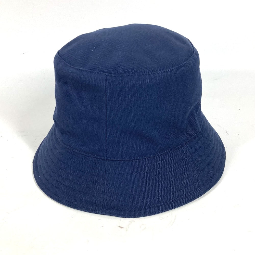 HERMES hat Cotton, Silk Navy Jean Sunshine Cotton 57