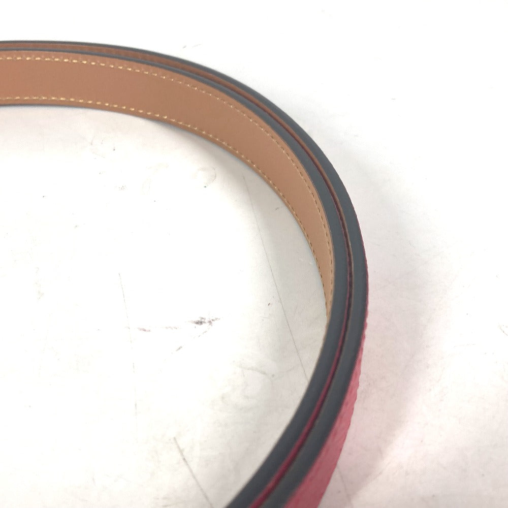 HERMES belt leather pink Kelly Belt Women Used