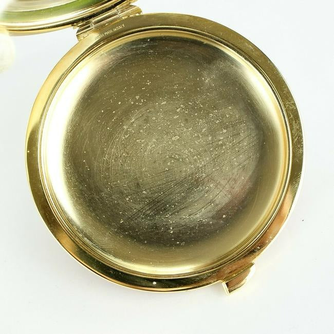 Gucci Red Lizard Leather Gold Compact