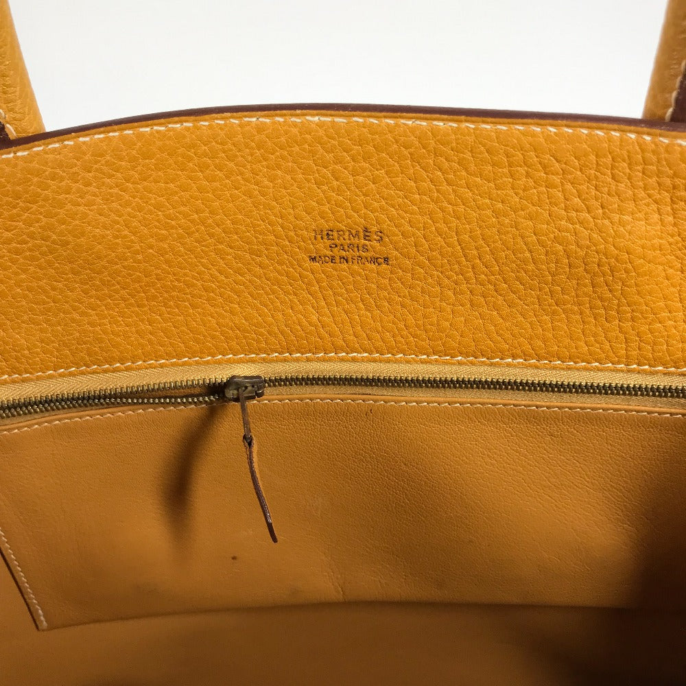 HERMES Tote Bag Ardenne beige handbag bag White bus GM Women Used